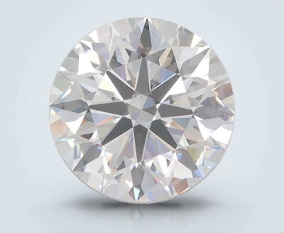 5.01ct G VVS2 Rare Carat Ideal Cut Round Lab Grown Diamond