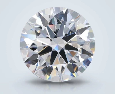 4.35ct E VVS2 Rare Carat Ideal Cut Round Lab Grown Diamond