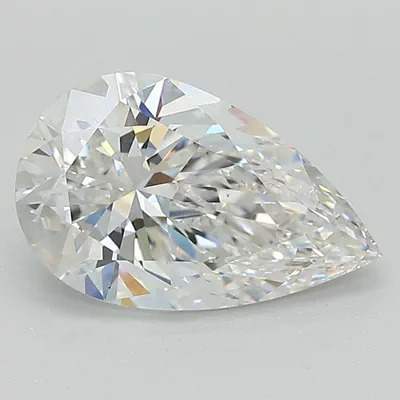 1.78ct E VS1 Rare Carat Ideal Cut Pear Lab Grown Diamond