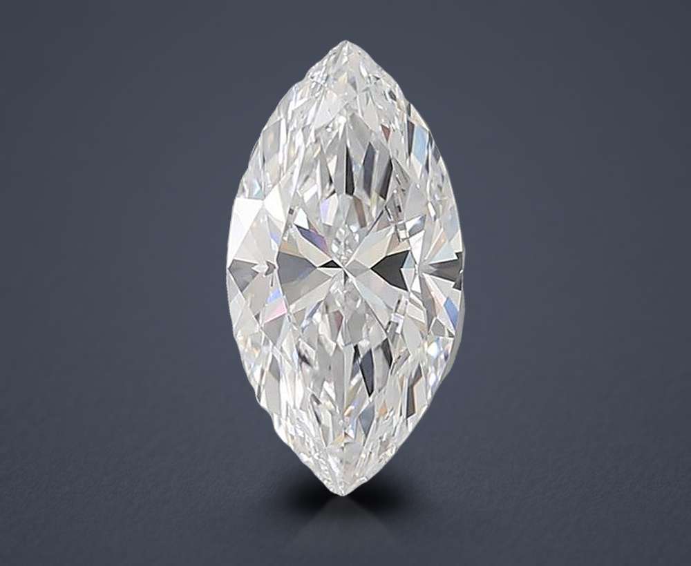 4.06ct D VVS1 Rare Carat Ideal Cut Marquise Lab Grown Diamond