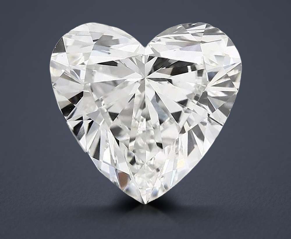 10.01ct F VVS2 Rare Carat Ideal Cut Heart Lab Grown Diamond