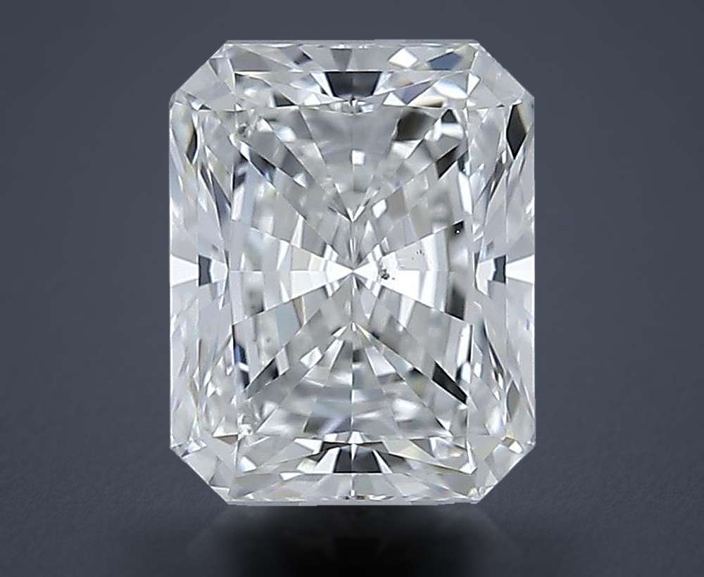 2.03ct I SI1 Rare Carat Ideal Cut Radiant Diamond