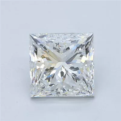 3.50ct G SI2 Very Good Cut Princess Diamond