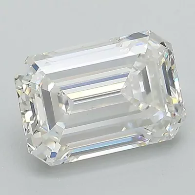2.04ct G VS1 Rare Carat Ideal Cut Emerald Lab Grown Diamond