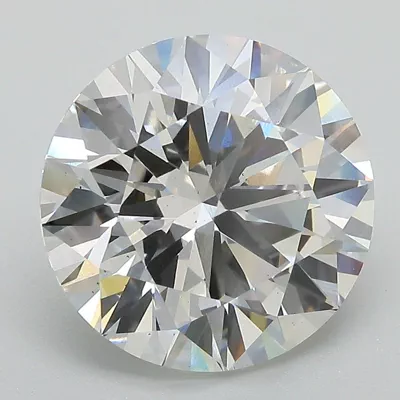 5.69ct G VS2 Rare Carat Ideal Cut Round Lab Grown Diamond