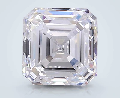 3.24ct D VS1 Rare Carat Ideal Cut Asscher Lab Grown Diamond