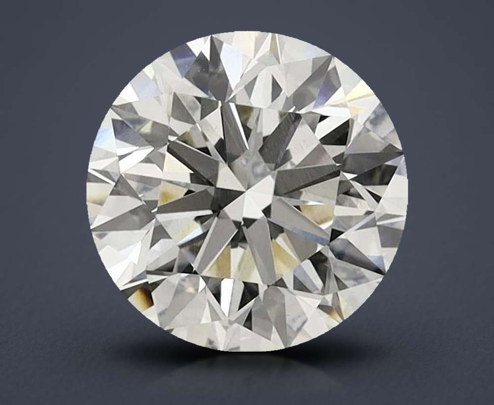 3.04ct I VS1 Excellent Cut Round Lab Grown Diamond