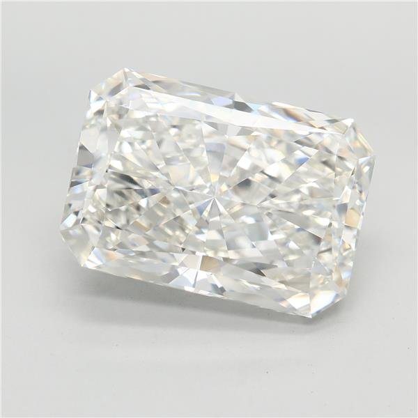 10.54ct H VVS2 Rare Carat Ideal Cut Radiant Lab Grown Diamond