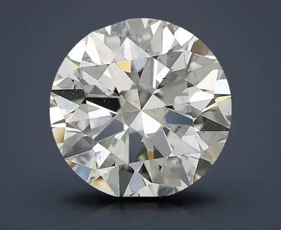 4.52ct K SI1 Rare Carat Ideal Cut Round Diamond