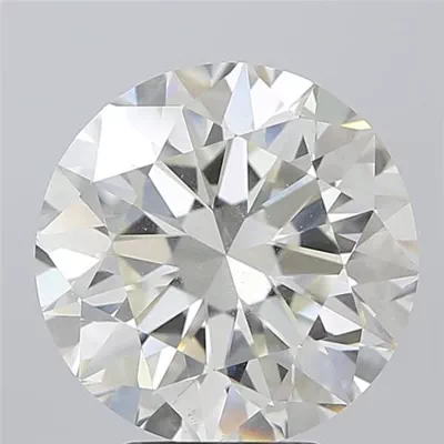 5.02ct I SI2 Excellent Cut Round Diamond