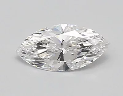 0.64ct D VVS2 Rare Carat Ideal Cut Marquise Lab Grown Diamond
