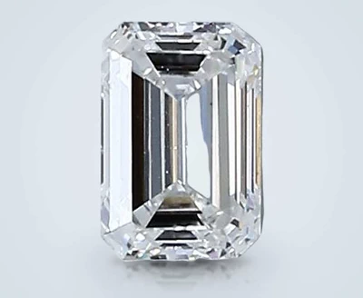 0.31ct D SI1 Very Good Cut Emerald Diamond