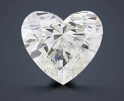2.51ct J VS1 Rare Carat Ideal Cut Heart Diamond