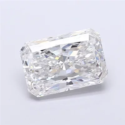 4.07ct F VS1 Rare Carat Ideal Cut Radiant Lab Grown Diamond