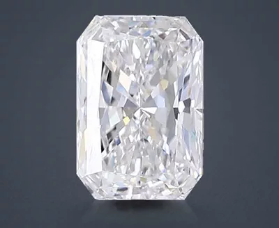 4.07ct F VS1 Rare Carat Ideal Cut Radiant Lab Grown Diamond