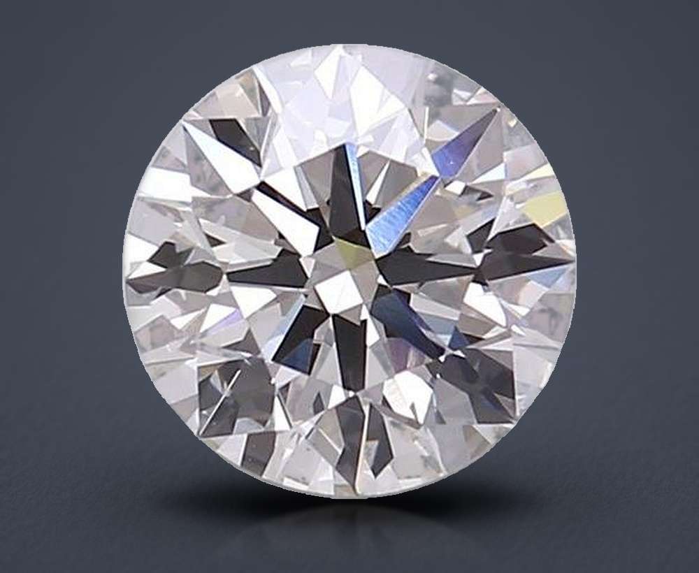 2.04ct H VVS2 Rare Carat Ideal Cut Round Lab Grown Diamond