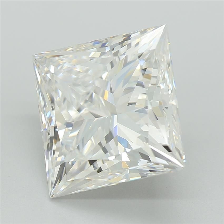 4.08ct E VS1 Rare Carat Ideal Cut Princess Lab Grown Diamond
