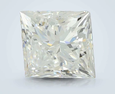 4.08ct E VS1 Rare Carat Ideal Cut Princess Lab Grown Diamond