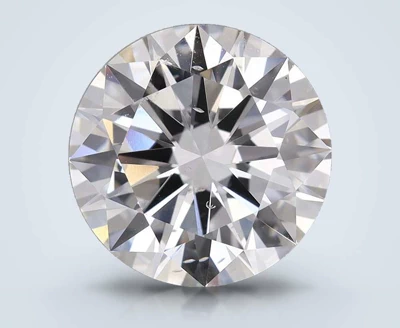 3.01ct E SI1 Excellent Cut Round Lab Grown Diamond