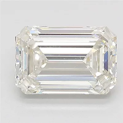 2.13ct I VVS2 Rare Carat Ideal Cut Emerald Lab Grown Diamond