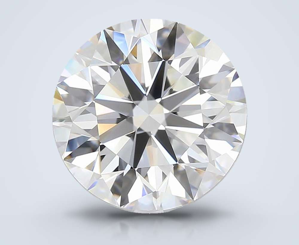 4.00ct H VVS1 Rare Carat Ideal Cut Round Diamond