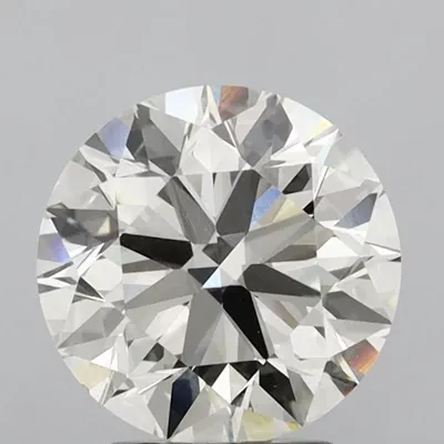 3.01ct I VS1 Excellent Cut Round Lab Grown Diamond
