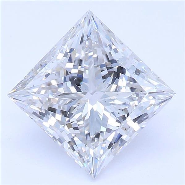 1.75ct G SI1 Rare Carat Ideal Cut Princess Lab Grown Diamond