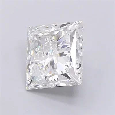 5.08ct E VS1 Rare Carat Ideal Cut Princess Lab Grown Diamond
