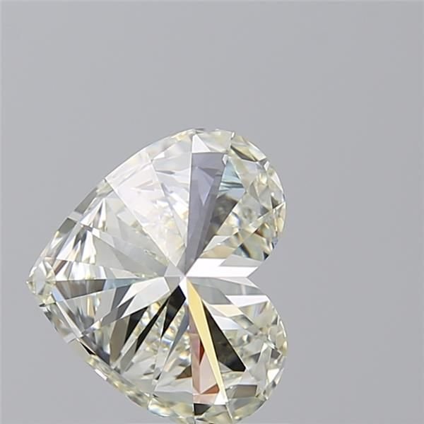 3.07ct J VS2 Rare Carat Ideal Cut Heart Diamond