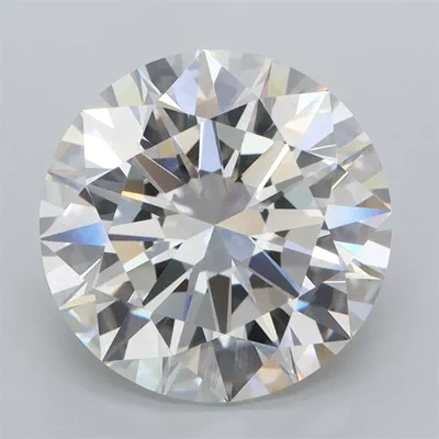 5.02ct F VS2 Rare Carat Ideal Cut Round Lab Grown Diamond
