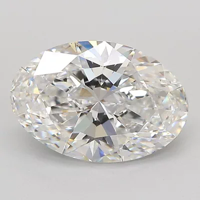 2.55ct E VVS2 Rare Carat Ideal Cut Oval Lab Grown Diamond