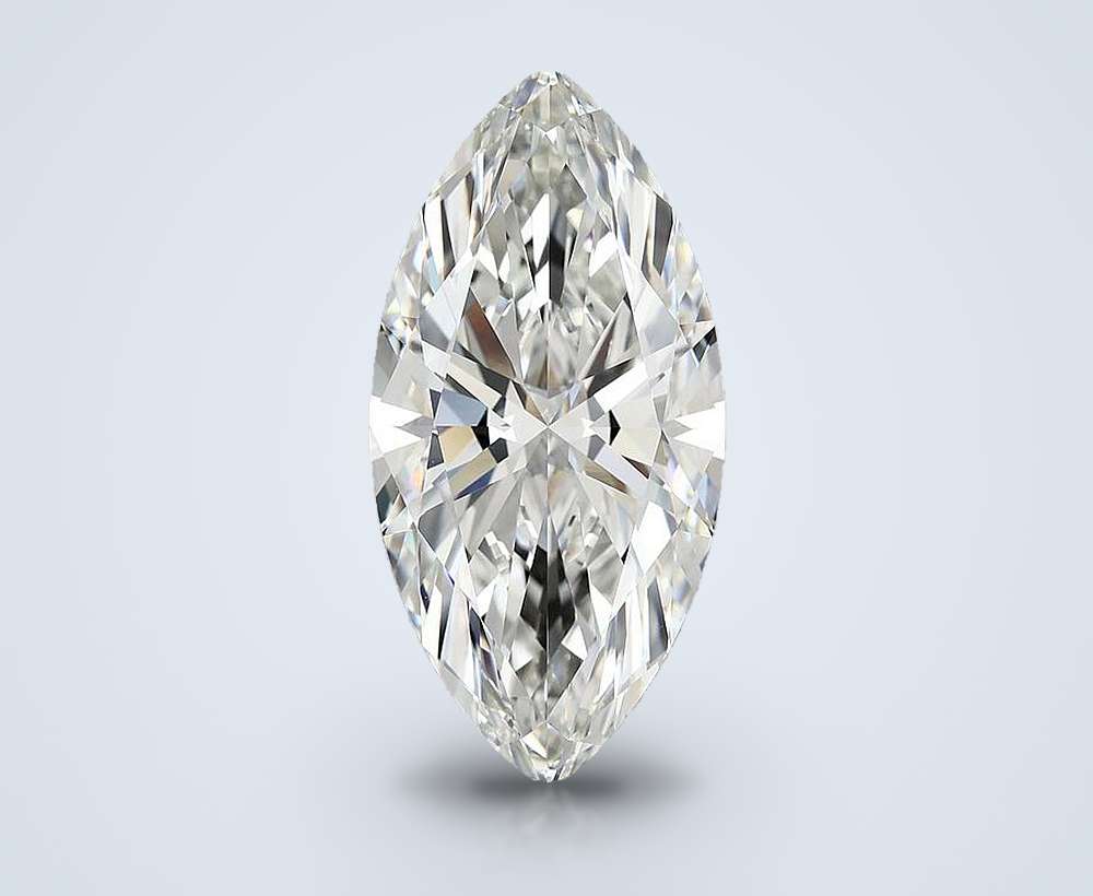 12.38ct F VVS2 Rare Carat Ideal Cut Marquise Lab Grown Diamond
