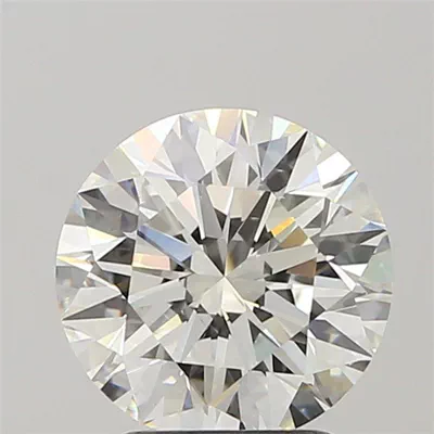 2.53ct I SI1 Rare Carat Ideal Cut Round Diamond