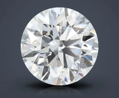 4.26ct D FL Rare Carat Ideal Cut Round Lab Grown Diamond