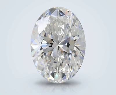 3.53ct D VS1 Rare Carat Ideal Cut Oval Lab Grown Diamond