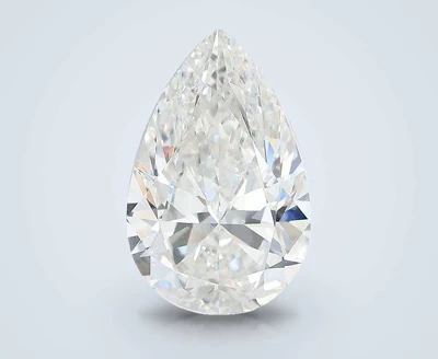 6.03ct F VS1 Rare Carat Ideal Cut Pear Lab Grown Diamond