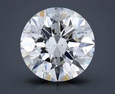 1.56ct E SI2 Rare Carat Ideal Cut Round Diamond