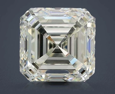 3.01ct K VVS2 Excellent Cut Asscher Diamond