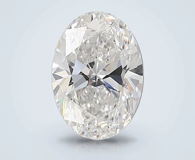 6.02ct E VVS2 Rare Carat Ideal Cut Oval Lab Grown Diamond