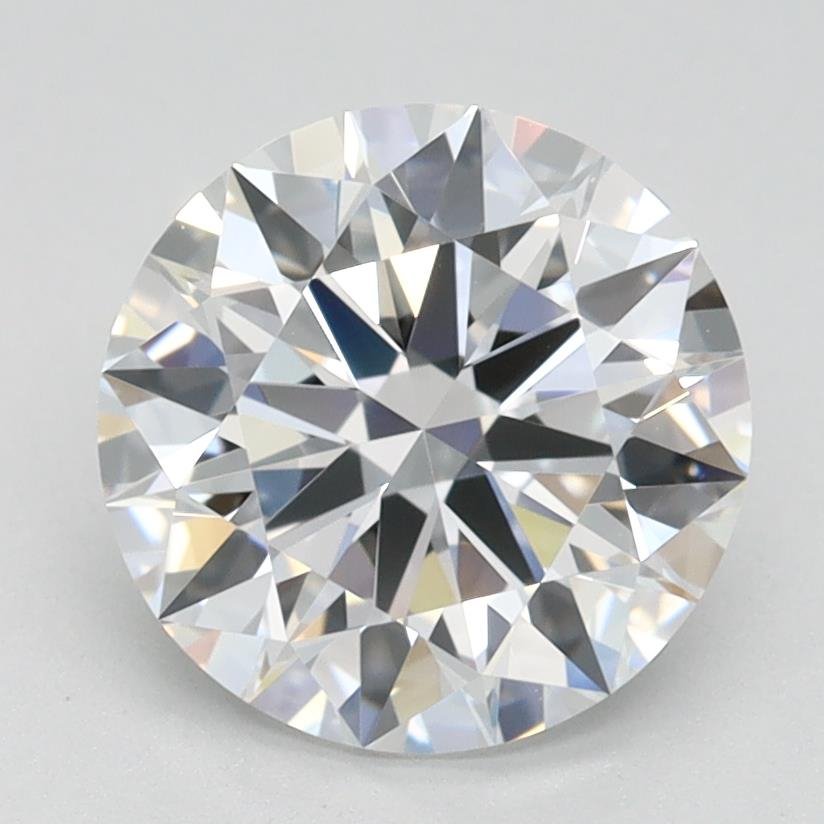 1.66ct D FL Rare Carat Ideal Cut Round Lab Grown Diamond