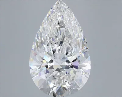 11.59ct F VVS2 Rare Carat Ideal Cut Pear Lab Grown Diamond