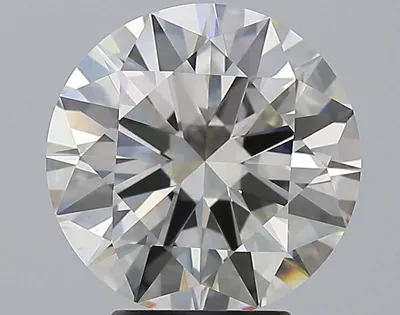 3.50ct K VS2 Rare Carat Ideal Cut Round Diamond