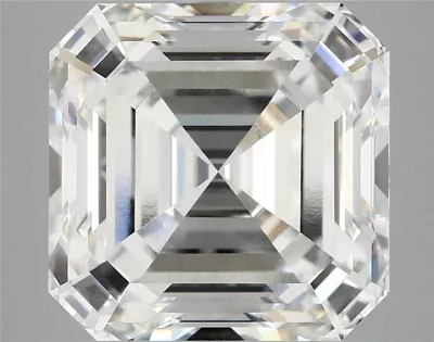 8.17ct E VVS2 Rare Carat Ideal Cut Asscher Lab Grown Diamond