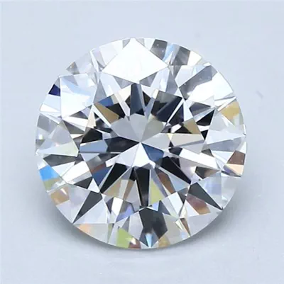 1.70ct D FL Rare Carat Ideal Cut Round Diamond