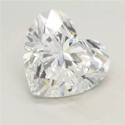 5.01ct E VS2 Rare Carat Ideal Cut Heart Lab Grown Diamond