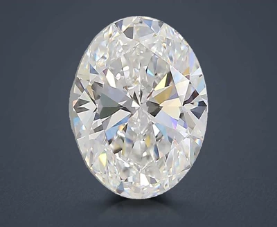 2.05ct D VVS2 Rare Carat Ideal Cut Oval Lab Grown Diamond
