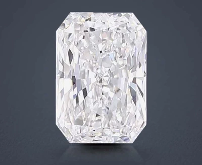 3.52ct E VS2 Rare Carat Ideal Cut Radiant Lab Grown Diamond