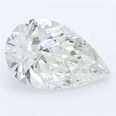2.22ct H VVS2 Rare Carat Ideal Cut Pear Lab Grown Diamond