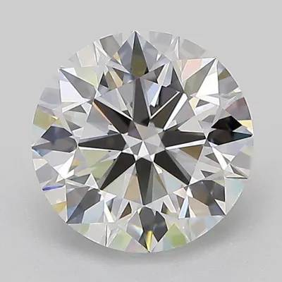 2.03ct D VVS2 Rare Carat Ideal Cut Round Lab Grown Diamond