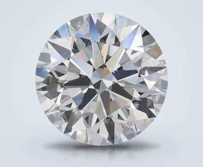 2.54ct D FL Rare Carat Ideal Cut Round Lab Grown Diamond